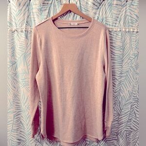 Soft Pink Long Sweater by Carve Designs
